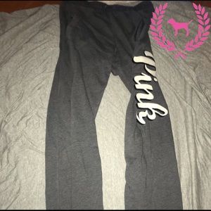 Victoria Secret Pink Gray Sweatpants